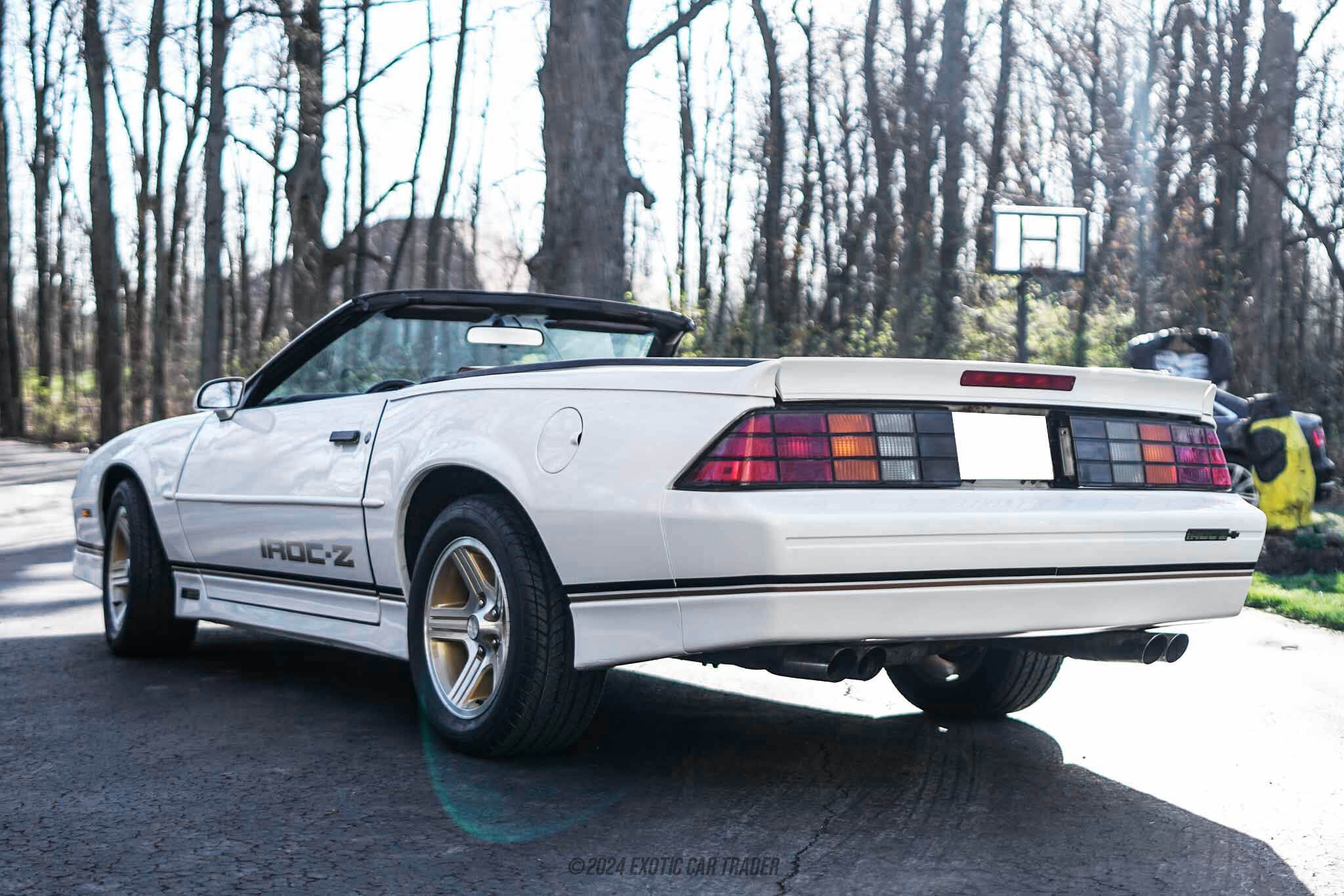 1989 Chevrolet Camaro IROC-Z Convertible for sale
