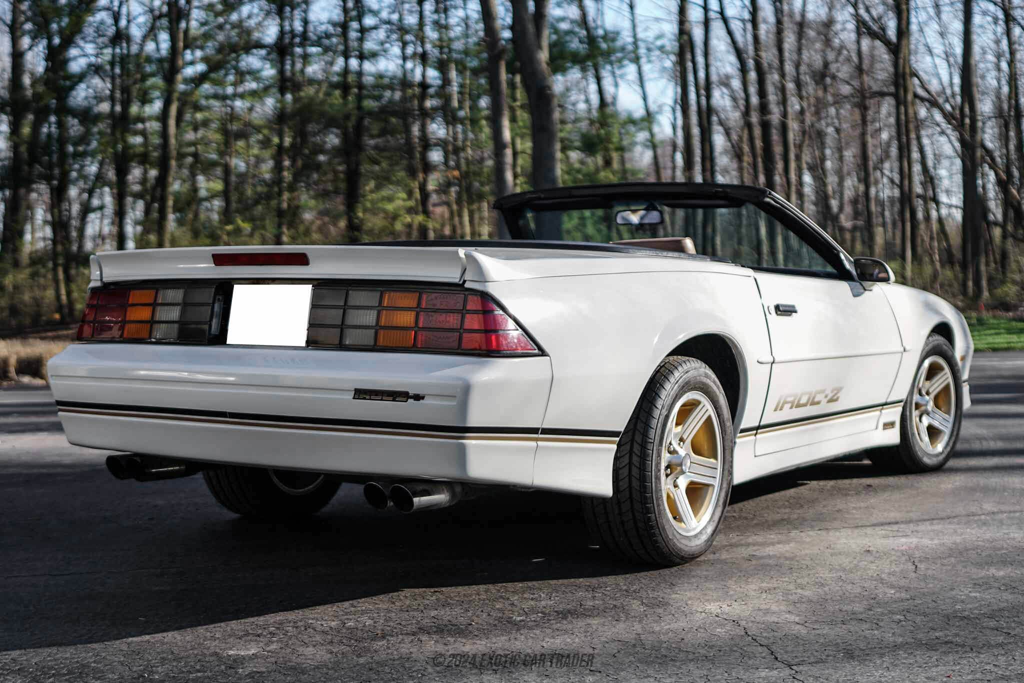 1989 Chevrolet Camaro IROC-Z Convertible for sale