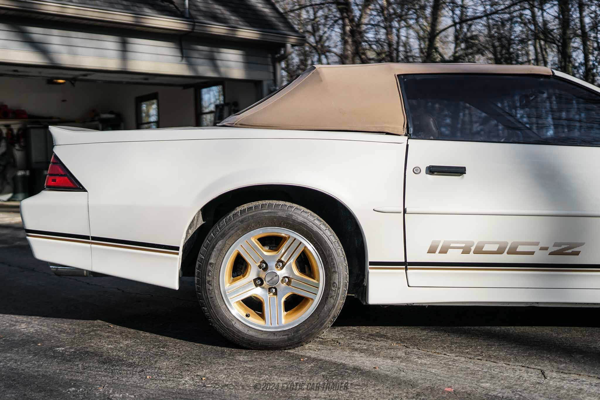 1989 Chevrolet Camaro IROC-Z Convertible for sale
