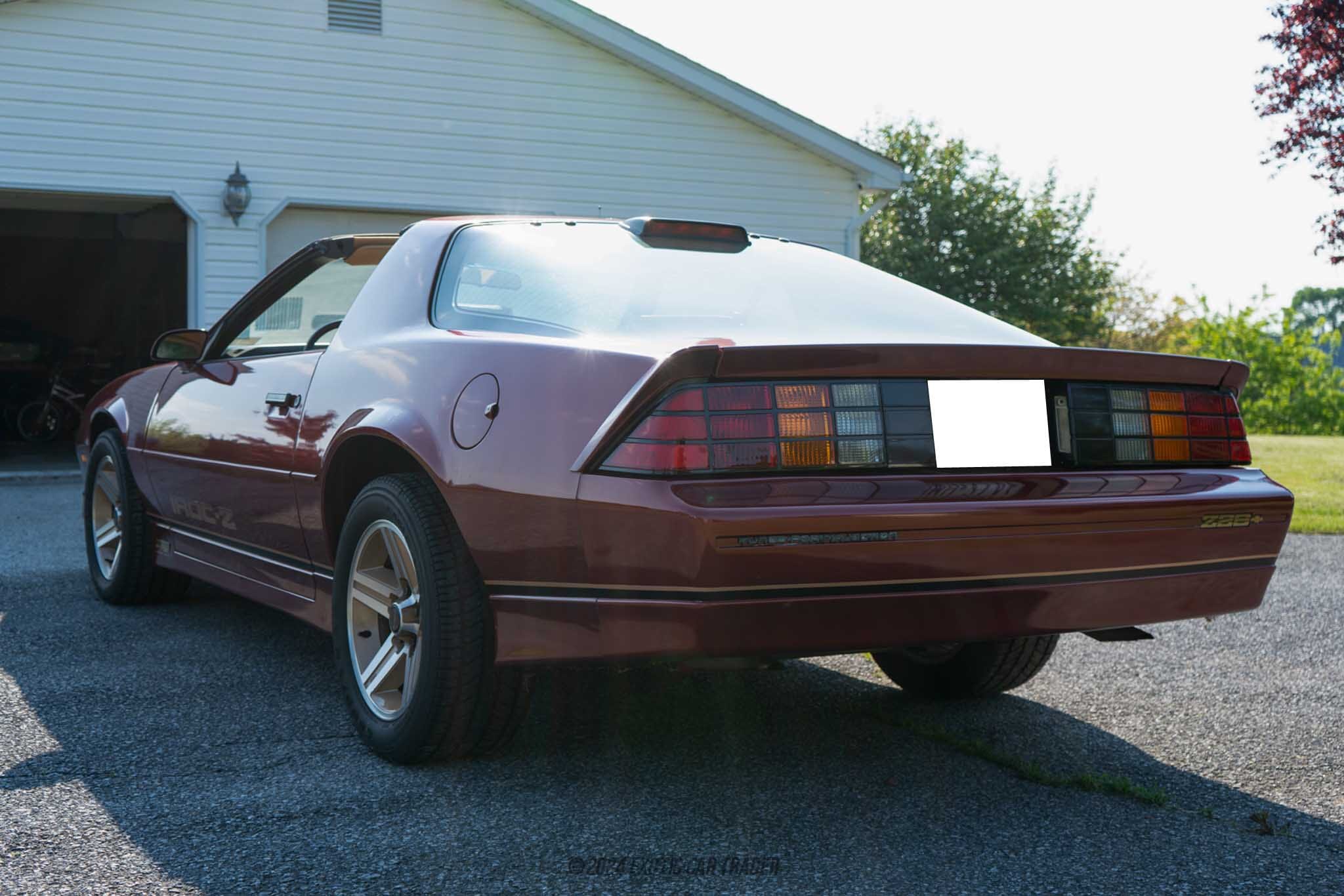 1986 Chevrolet Camaro Iroc-Z Coupe for sale