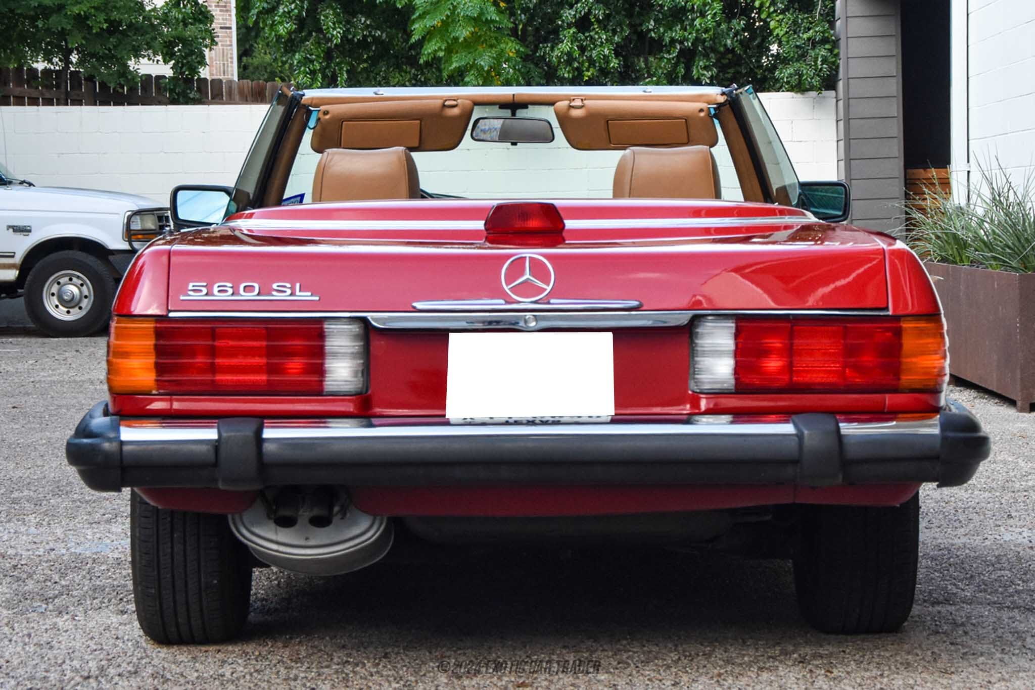 1987 Mercedes-Benz 560SL Roadster for sale