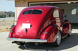 FORD DELUXE HOT ROD 1940 rouge flammes 1/18 UNIVERSAL HOBBIES 3804 custom tuning FORD DELUXE HOT ROD 1940 rouge flammes 1/18 UNIVERSAL HOBBIES 3804 custom tuning
