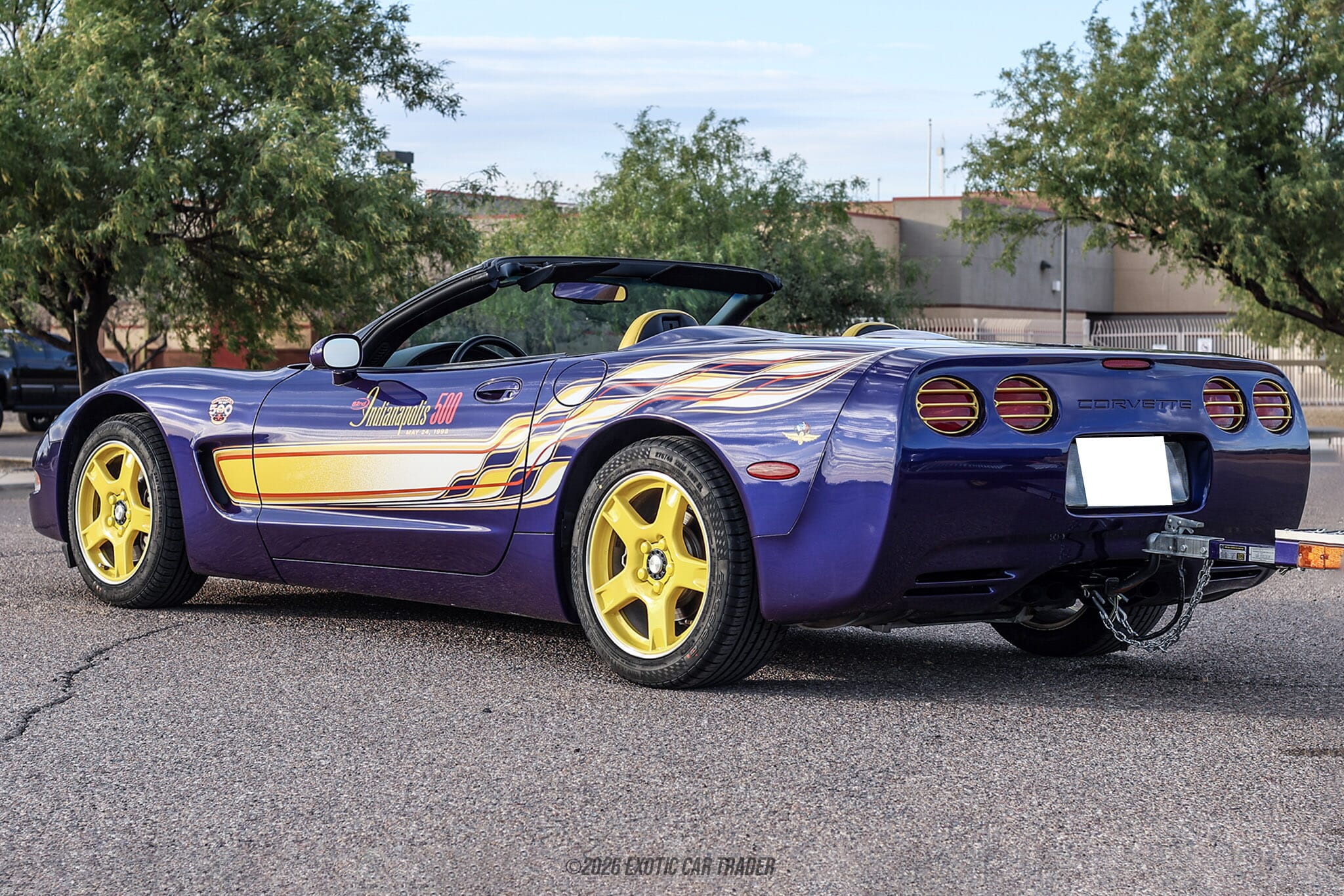 1998 Chevrolet Corvette Convertible Indianapolis 500 Pace Car for sale