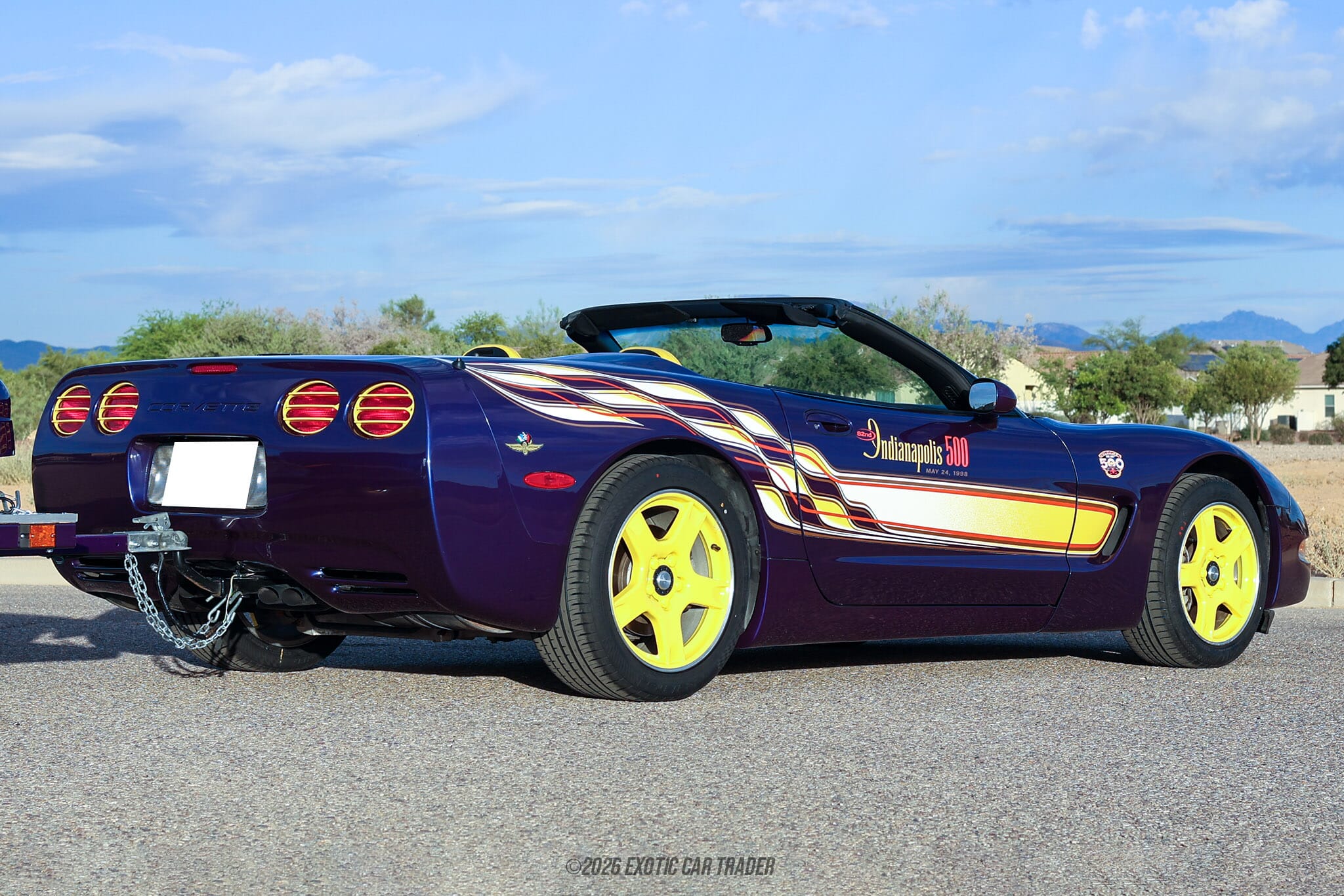 1998 Chevrolet Corvette Convertible Indianapolis 500 Pace Car for sale