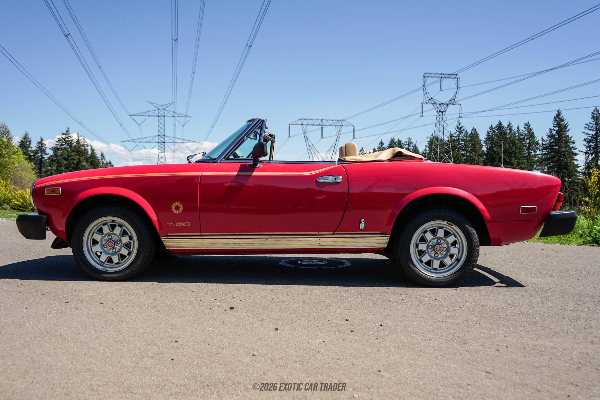 1982 Fiat 124 Spider 2000 Turbo for sale