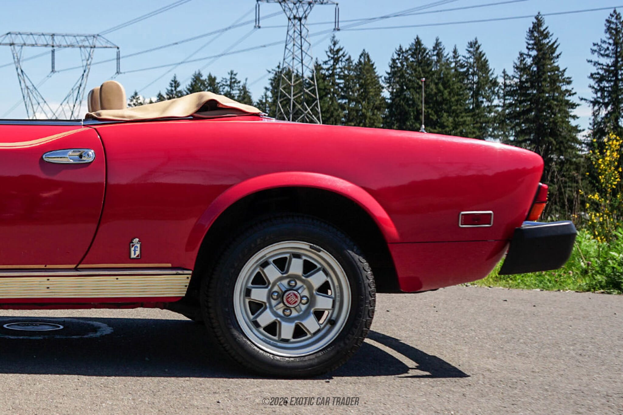 1982 Fiat 124 Spider 2000 Turbo for sale