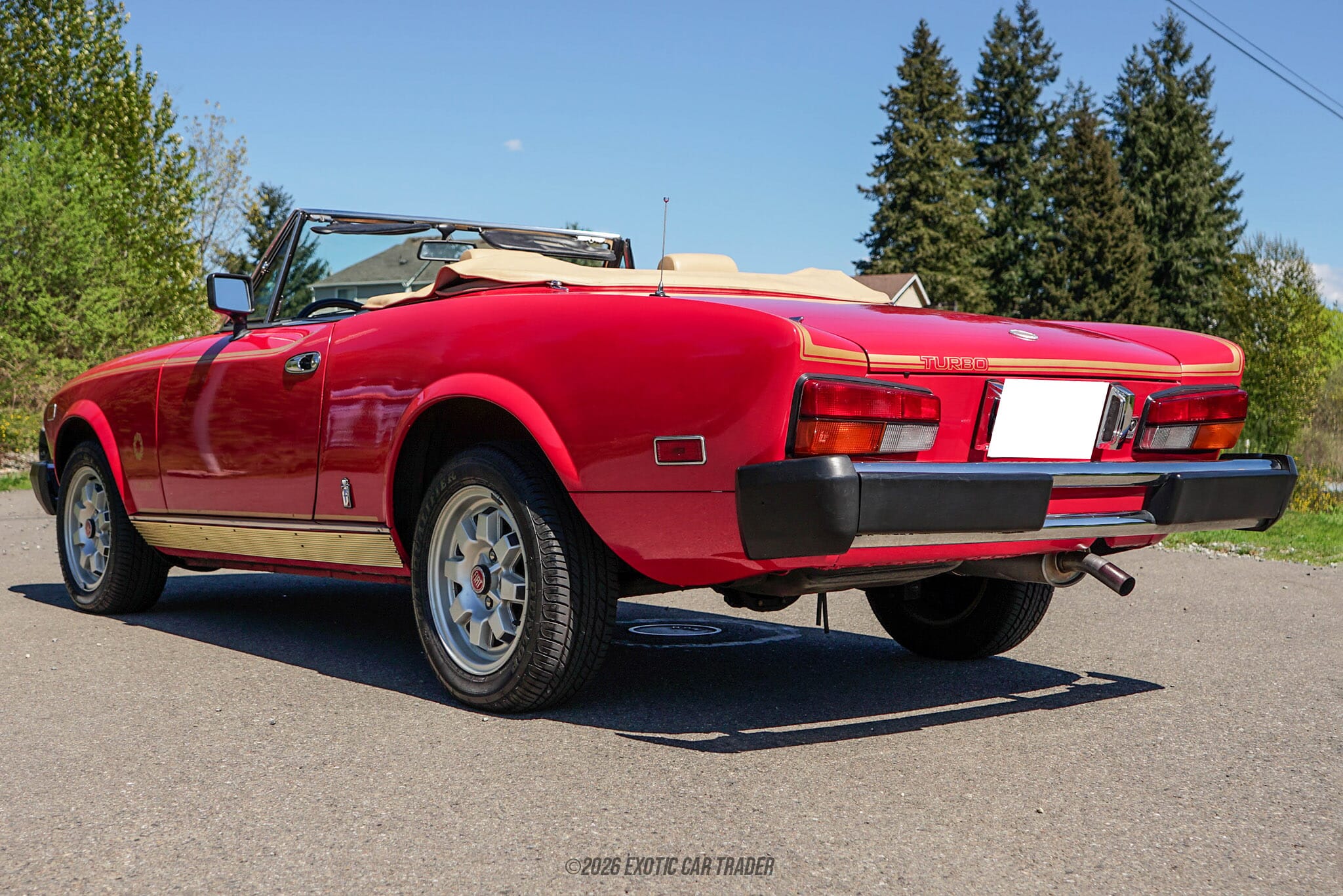 1982 Fiat 124 Spider 2000 Turbo for sale