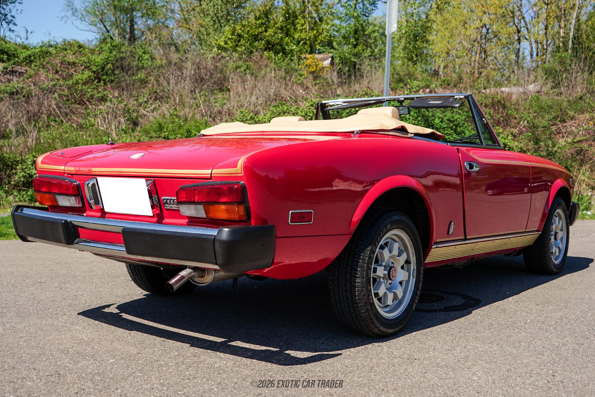1982 Fiat 124 Spider 2000 Turbo for sale