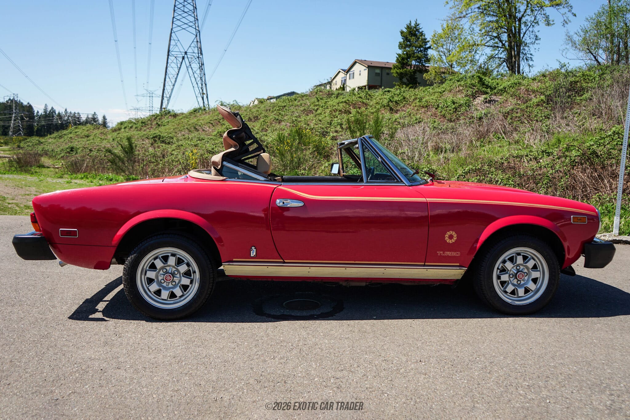 1982 Fiat 124 Spider 2000 Turbo for sale